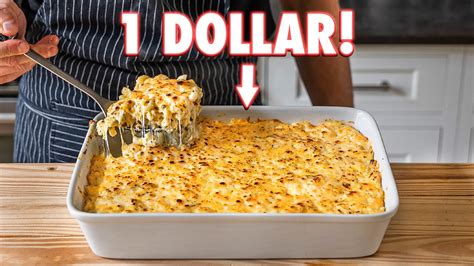 Use 1 tablespoon butter to grease a 9-inch round or square baking pan. . Joshua weissman macaroni and cheese